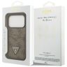 Etui Guess 4G Double Card Triangle do    iPhone 17 Pro brązowy na NearMe.pl