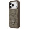 Etui Guess 4G Double Card Triangle do    iPhone 17 Pro brązowy na NearMe.pl