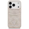 Etui Guess 4G Double Card Triangle do    iPhone 17 Pro różowy na NearMe.pl