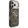 Etui Guess 4G Big 4G Classic Logo Big    Strap Metal Buttons do iPhone 17 Pro brązowy na NearMe.pl