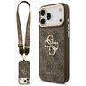 Etui Guess 4G Big 4G Classic Logo Big    Strap Metal Buttons do iPhone 17 Pro Max brązowy na NearMe.pl