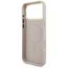 Etui Guess 4G Triangle Logo & Big Strap  Metal Buttons MagSafe do iPhone 17 Pro Max różowy na NearMe.pl