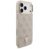 Etui Guess 4G Triangle Logo & Big Strap  Metal Buttons MagSafe do iPhone 17 Pro Max różowy na NearMe.pl
