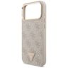 Etui Guess 4G Triangle Logo & Big Strap  Metal Buttons MagSafe do iPhone 17 Pro Max różowy na NearMe.pl