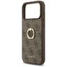 Etui Guess 4G Ring Stand do iPhone 17    Pro Max brązowy na NearMe.pl