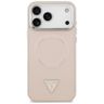 Etui Guess Triangle Logo MagSafe do      iPhone 17 Pro Max różowy na NearMe.pl