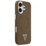 Etui Guess Triangle Logo MagSafe do      iPhone 17 brązowy na NearMe.pl
