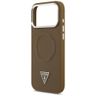 Etui Guess Triangle Logo MagSafe do      iPhone 17 Pro brązowy na NearMe.pl