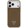 Etui Guess Triangle Logo MagSafe do      iPhone 17 Pro Max brązowy na NearMe.pl