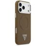 Etui Guess Triangle Logo MagSafe do      iPhone 17 Pro Max brązowy na NearMe.pl