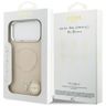Etui Guess Triangle Logo MagSafe do      iPhone 17 Pro beżowy na NearMe.pl