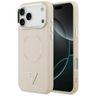 Etui Guess Triangle Logo MagSafe do      iPhone 17 Pro beżowy na NearMe.pl