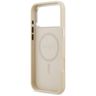 Etui Guess Triangle Logo MagSafe do      iPhone 17 Pro Max beżowy na NearMe.pl