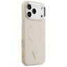 Etui Guess Triangle Logo MagSafe do      iPhone 17 Pro Max beżowy na NearMe.pl