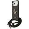 Etui Guess 4G Big Logo Cord Stap         Crossbody do iPhone 17 Pro Max czarny na NearMe.pl