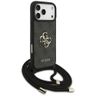 Etui Guess 4G Big Logo Cord Stap         Crossbody do iPhone 17 Pro Max czarny na NearMe.pl
