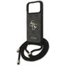 Etui Guess 4G Big Logo Cord Stap         Crossbody do iPhone 17 Pro Max czarny na NearMe.pl