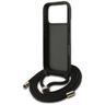 Etui Guess 4G Big Logo Cord Stap         Crossbody do iPhone 17 Pro czarny na NearMe.pl