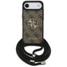 Etui Guess 4G Big Logo Cord Stap         Crossbody do iPhone Air brązowy na NearMe.pl