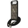 Etui Guess 4G Big Logo Cord Stap         Crossbody do iPhone Air brązowy na NearMe.pl