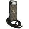 Etui Guess 4G Big Logo Cord Stap         Crossbody do iPhone Air brązowy na NearMe.pl