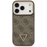 Etui Guess 4G PU Triangle Logo & Stand   Camera Magsafe do iPhone 17 Pro brązowy na NearMe.pl