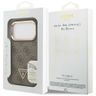 Etui Guess 4G PU Triangle Logo & Stand   Camera Magsafe do iPhone 17 Pro brązowy na NearMe.pl