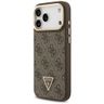 Etui Guess 4G PU Triangle Logo & Stand   Camera Magsafe do iPhone 17 Pro Max brązowy na NearMe.pl