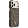 Etui Guess 4G PU Triangle Logo & Stand   Camera Magsafe do iPhone 17 Pro Max brązowy na NearMe.pl