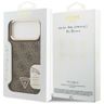 Etui Guess 4G PU Triangle Logo & Stand   Camera Magsafe do iPhone 17 Pro Max brązowy na NearMe.pl