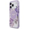 Etui Guess IML Flower & Tonal Circle     MagSafe do iPhone 17 Pro fioletowy na NearMe.pl