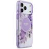 Etui Guess IML Flower & Tonal Circle     MagSafe do iPhone 17 Pro Max fioletowy na NearMe.pl