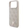 Etui Guess 4G Strap Triangle Logo        MagSafe do iPhone 17 Pro Max różowy na NearMe.pl