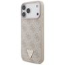 Etui Guess 4G Strap Triangle Logo        MagSafe do iPhone 17 Pro Max różowy na NearMe.pl