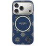 Etui Guess IML Peony Dot MagSafe do      iPhone 17 Pro niebieski na NearMe.pl