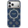 Etui Guess IML Peony Dot MagSafe do      iPhone 17 Pro Max niebieski na NearMe.pl