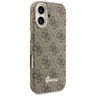 Etui Guess 4G Script MagSafe do iPhone   17 brązowy na NearMe.pl