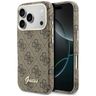 Etui Guess 4G Script MagSafe do iPhone   17 Pro brązowy na NearMe.pl