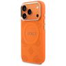 Etui Guess Peony Hot Stamp MagSafe do    iPhone 17 Pro Max pomarańczowy na NearMe.pl