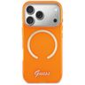 Etui Guess IML Script Metal MagSafe do   iPhone 17 Pro Max pomarańczowy na NearMe.pl