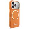 Etui Guess IML Script Metal MagSafe do   iPhone 17 Pro Max pomarańczowy na NearMe.pl