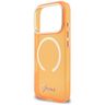 Etui Guess IML Script Metal MagSafe do   iPhone 17 Pro Max pomarańczowy na NearMe.pl