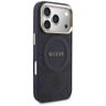 Etui Guess Peony Hot Stamp MagSafe do    iPhone 17 Pro Max niebieski na NearMe.pl