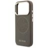 Etui Guess Perforated 4G MagSafe do      iPhone 17 Pro brązowy na NearMe.pl
