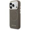 Etui Guess Perforated 4G MagSafe do      iPhone 17 Pro Max brązowy na NearMe.pl