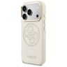 Etui Guess Perforated 4G MagSafe do      iPhone 17 Pro beżowy na NearMe.pl