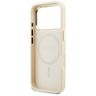Etui Guess Perforated 4G MagSafe do      iPhone 17 Pro beżowy na NearMe.pl