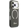 Etui Guess IML Script Metal MagSafe do   iPhone 17 Pro czarny na NearMe.pl