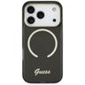 Etui Guess IML Script Metal MagSafe do   iPhone 17 Pro Max czarny na NearMe.pl