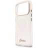 Etui Guess IML Script Metal MagSafe do   iPhone 17 Pro różowy na NearMe.pl